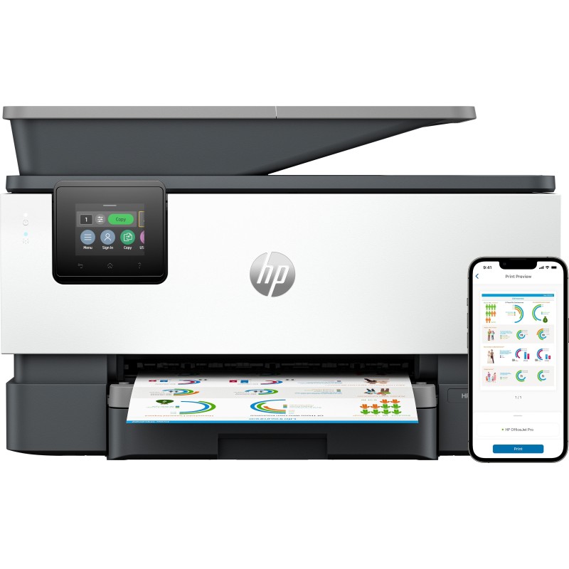 Impresora multifunción HP OfficeJet Pro 9120b