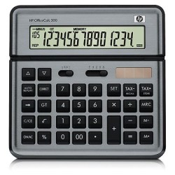 HP OfficeCalc 300 calculadora Escritorio Calculadora básica Negro