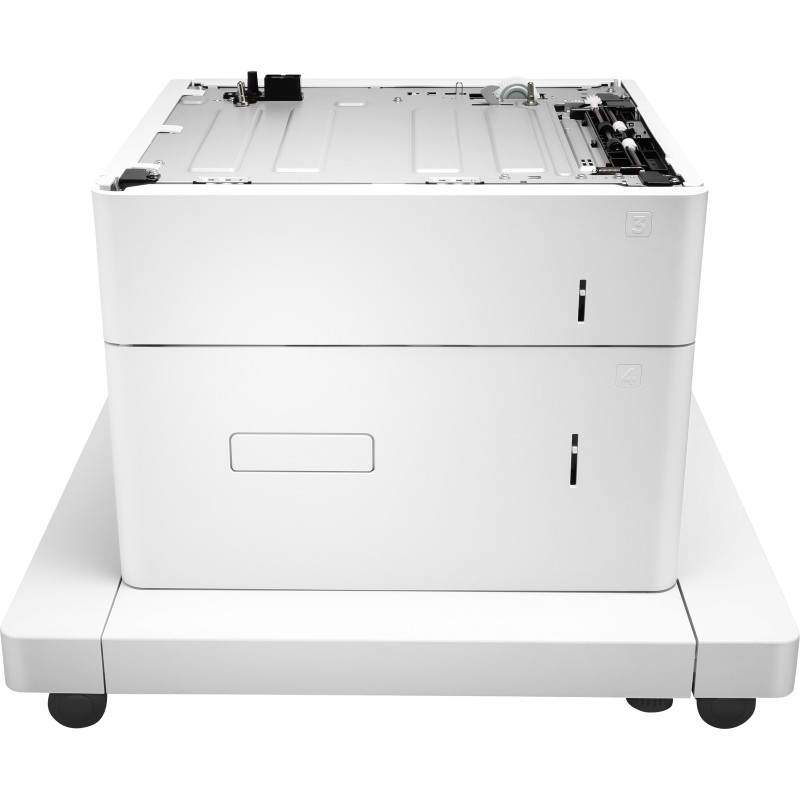 HP LaserJet 1x500-sheet 2000-sheet HCI feeder with stand