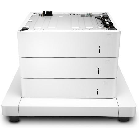 HP LaserJet 3x550-sheet paper feeder with cabinet