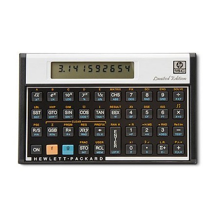 HP 15c calculadora Bolsillo Calculadora científica Negro Blanco