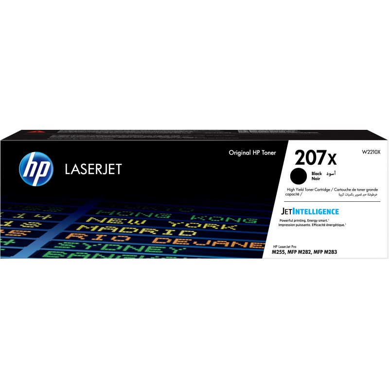 Cartucho de tóner Original HP 207X LaserJet negro de alta capacidad