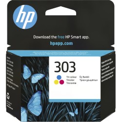 Cartucho de tinta original HP 303 tricolor