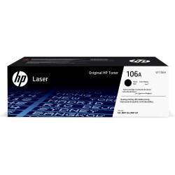 Cartucho de tóner Original HP Laser 106A negro