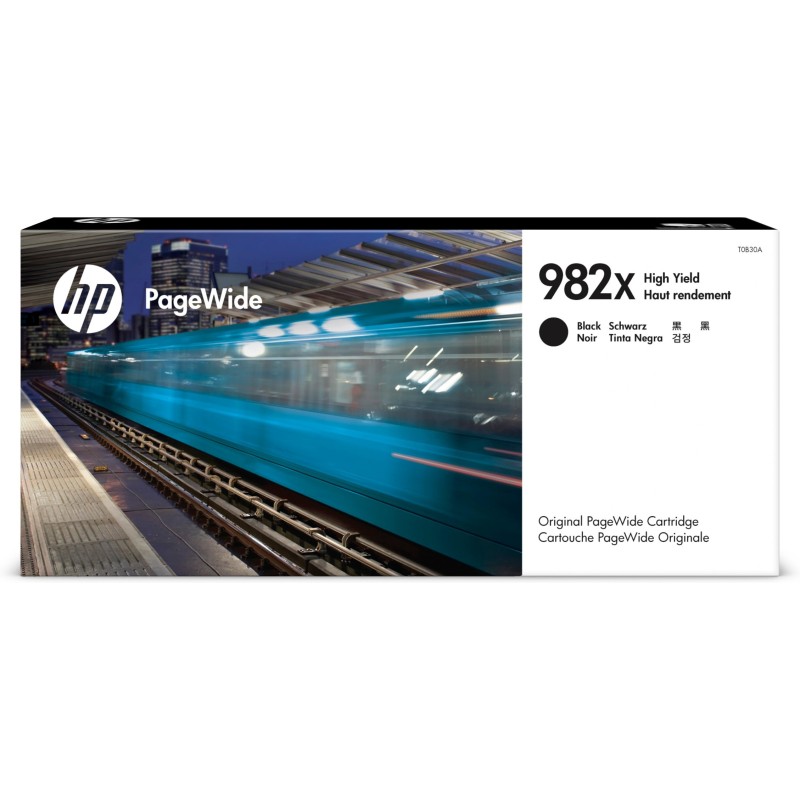 Cartucho PageWide 982X Original HP de alta capacidad negro