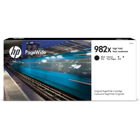 Cartucho PageWide 982X Original HP de alta capacidad negro