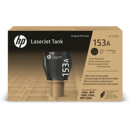 Kit de recarga de tóner Original HP 153A LaserJet Tank negro