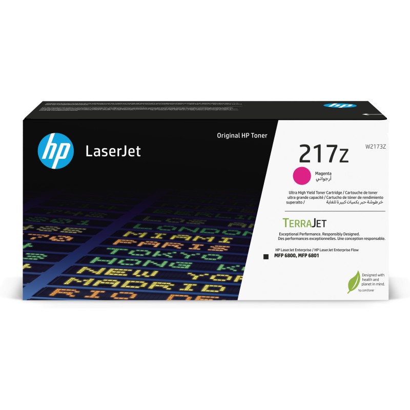 Cartucho de tóner Original HP LaserJet 217Z de ultra alta capacidad magenta