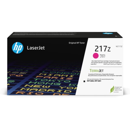 Cartucho de tóner Original HP LaserJet 217Z de ultra alta capacidad magenta