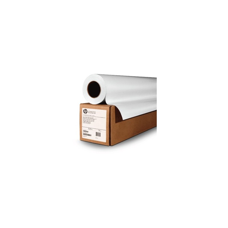 HP Universal Coated Paper 124 microns (49 mil) 90 g m² (24 lbs) 610 mm x 457 m