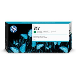 Cartucho de tinta verde cromática HP DesignJet 747 de 300 ml