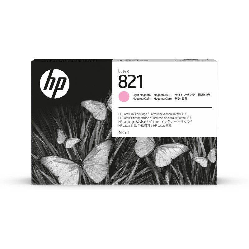 Cartucho de tinta HP Latex HP 821 magenta claro de 400 ml