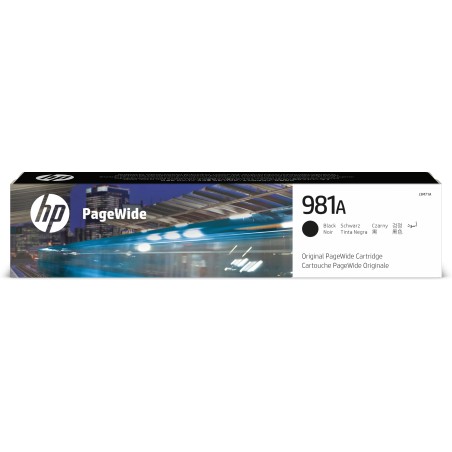 Cartucho original HP PageWide 981A negro