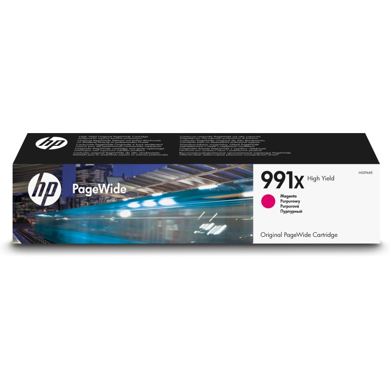 Cartucho Original HP PageWide 991X de alta capacidad magenta