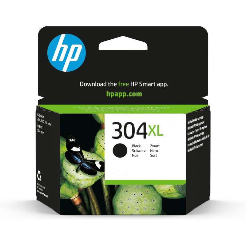 Cartucho de tinta Original HP 304XL negro