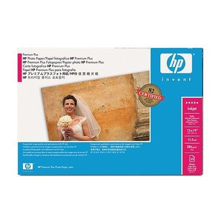 HP Premium Plus Satin Photo Paper-20 sht A2+ 458 x 610 mm (18 x 24 in)