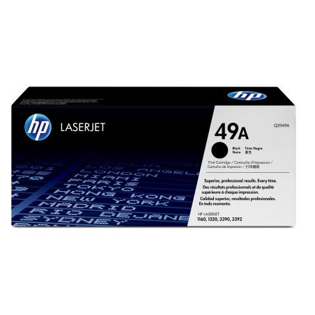 Cartucho de tóner original LaserJet HP 49A negro