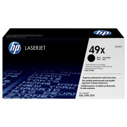 Cartucho de tóner original LaserJet HP 49X de alta capacidad negro