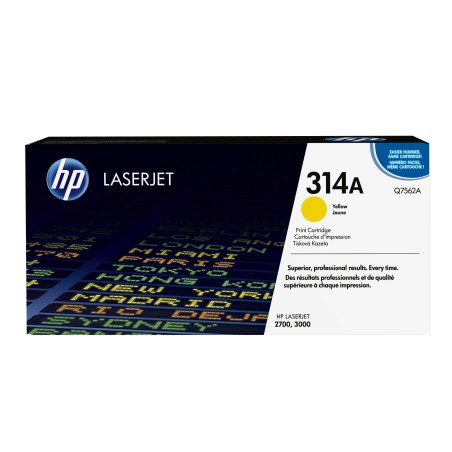 HP 314A Yellow Original LaserJet Toner Cartridge