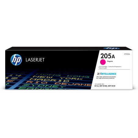 Cartucho de tóner Original HP LaserJet 205A magenta