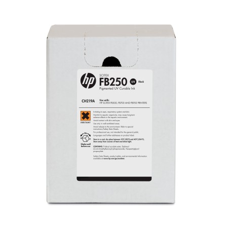 Tinta Scitex HP FB250 negra de 3 litros