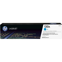 Cartucho de tóner original LaserJet HP 130A cian