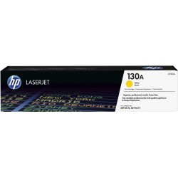 Cartucho de tóner original LaserJet HP 130A amarillo