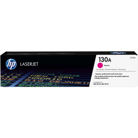 Cartucho de tóner original LaserJet HP 130A magenta