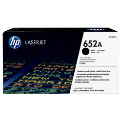 Cartucho de tóner original LaserJet HP 652A negro