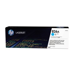 Cartucho de tóner original LaserJet HP 826A cian