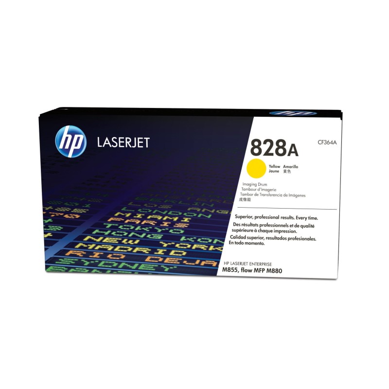 Tambor de imágenes LaserJet HP 828A amarillo