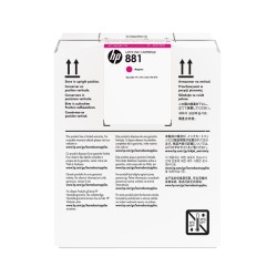 Cartucho de tinta Latex magenta HP 881 de 5 litros