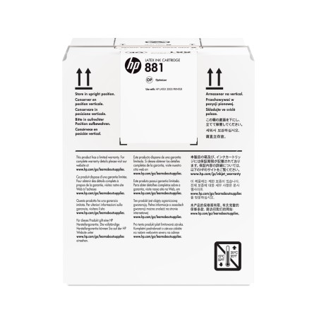 Cartucho de optimización Latex HP 881 de 5 litros