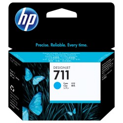 Cartucho de tinta HP 711 cian de 29 ml