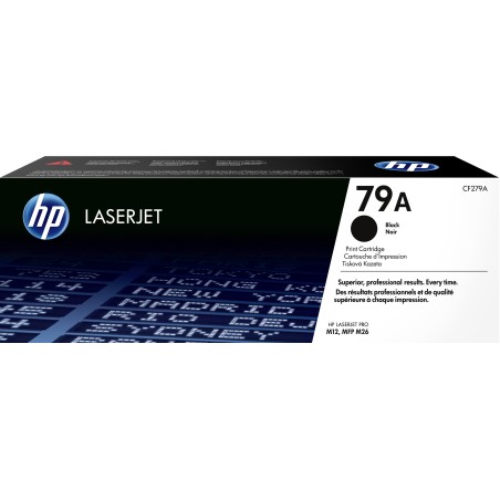 Cartucho de tóner Original HP LaserJet 79A negro