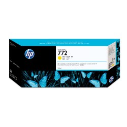 Cartucho de tinta DesignJet HP 772 amarillo de 300 ml