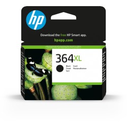 Cartucho de tinta original HP 364XL de alta capacidad negro