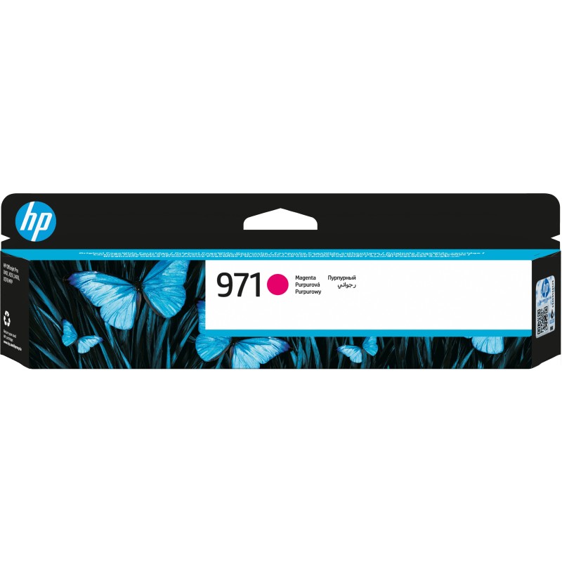 Cartucho de tinta original HP 971 magenta