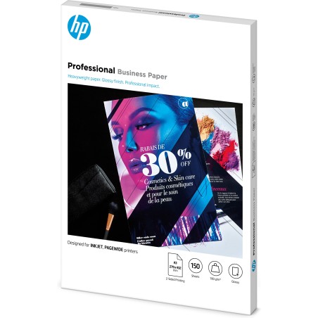 Papel profesional para HP Inkjet y PageWide  A3 brillante 180 g