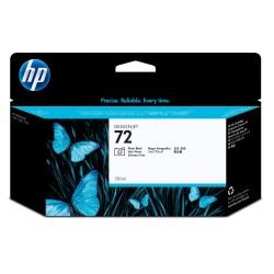 Cartucho de tinta HP 72 negro fotográfico de 130 ml