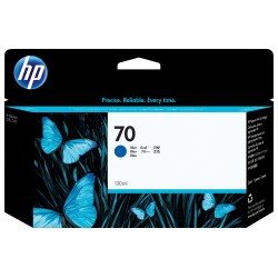 Cartucho de tinta HP 70 azul de 130 ml