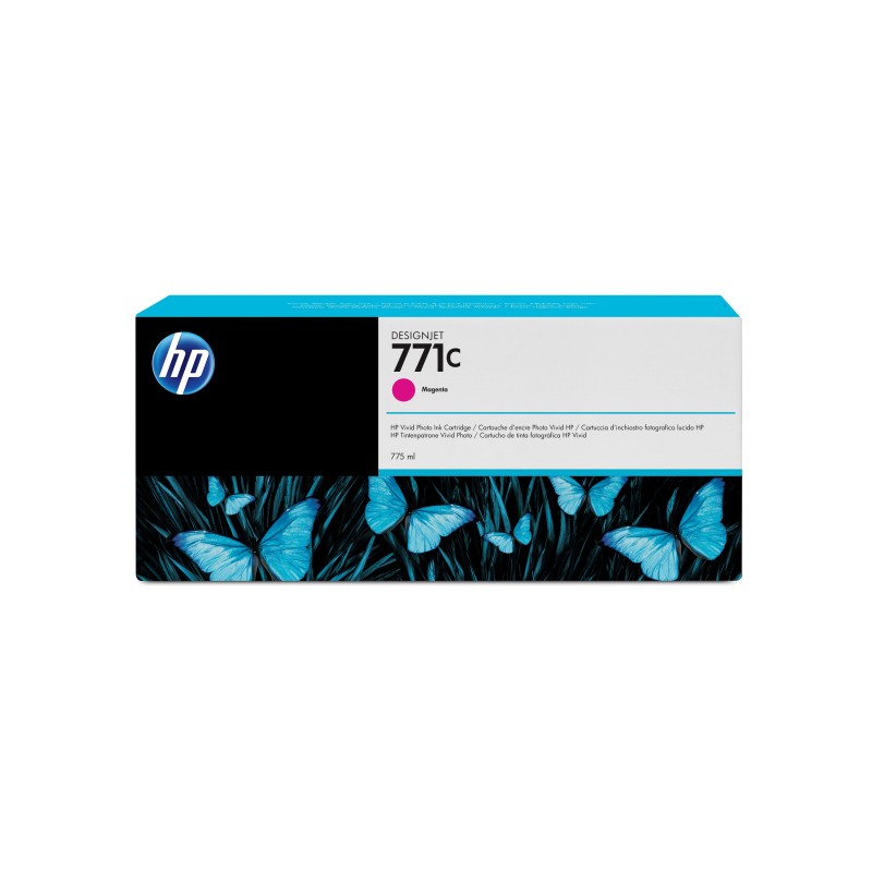 Cartucho de tinta DesignJet HP 771C magenta de 775 ml