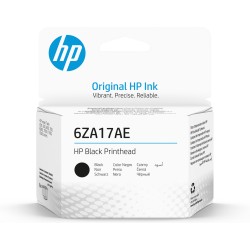 Cabezal de impresión HP 6ZA17AE negro