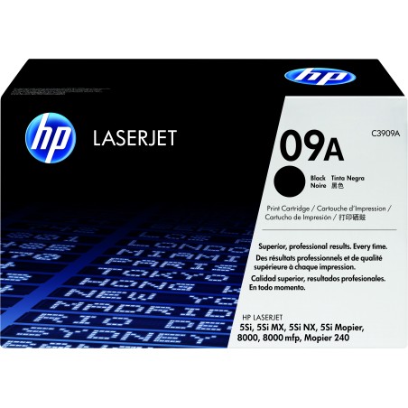 HP 09A Black Original Toner Cartridge