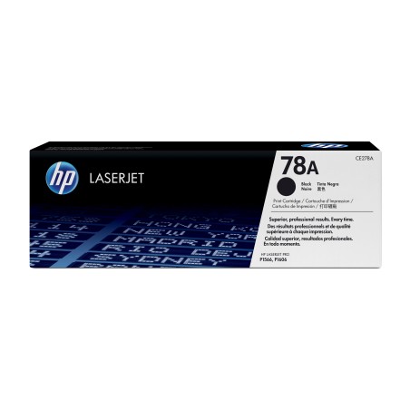 Cartucho de tóner original LaserJet HP 78A negro