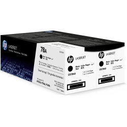 Pack de ahorro de 2 cartuchos de tóner original LaserJet HP 78A negro