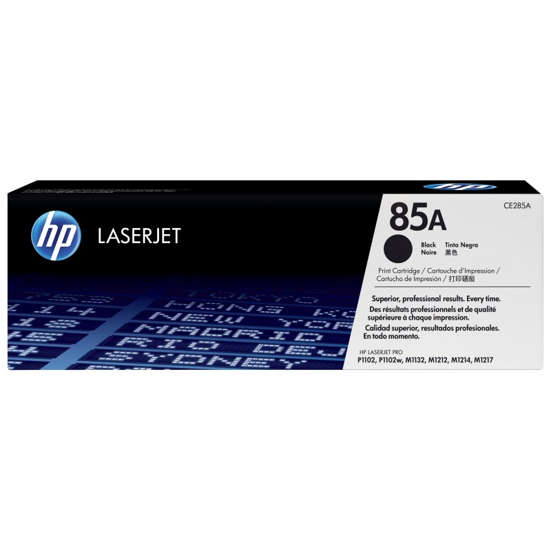 Cartucho de tóner original LaserJet HP 85A negro