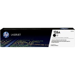 Cartucho de tóner original LaserJet HP 126A negro