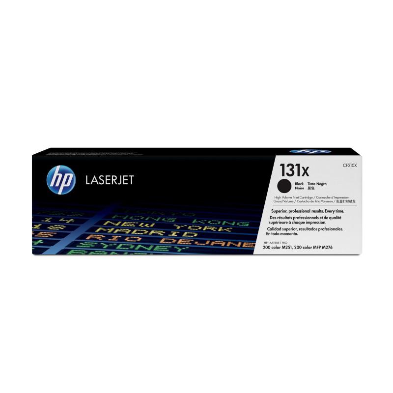 Cartucho de tóner original LaserJet HP 131X de alta capacidad negro