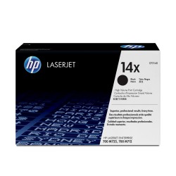 Cartucho de tóner original LaserJet HP 14X de alta capacidad negro